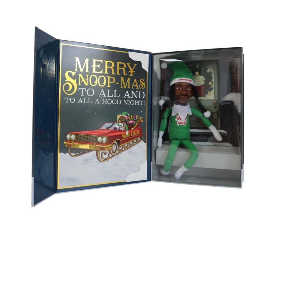 Snoop on the Stoop: A Hood Tradition 12" Collectible Christmas Elf Doll